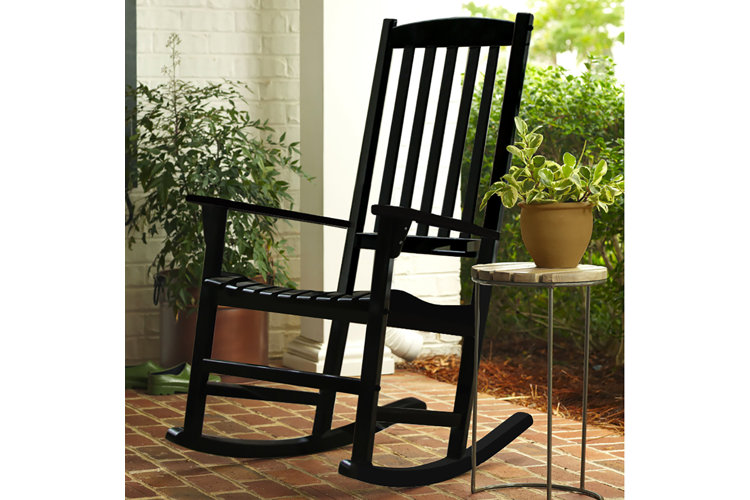 Wayfair black best sale rocking chair